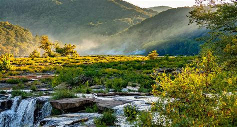 Sandstone Falls West Virginia Photograph by Steve Harrington - Fine Art ...