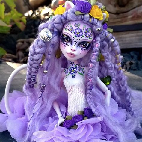 "Kvïtka" custom OOAK Catrine Demew monster high doll by @LadySpoonArt ...