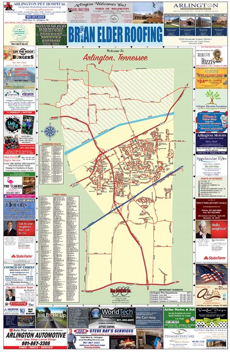 Arlington Map 2016 - Arlington Chamber of Commerce