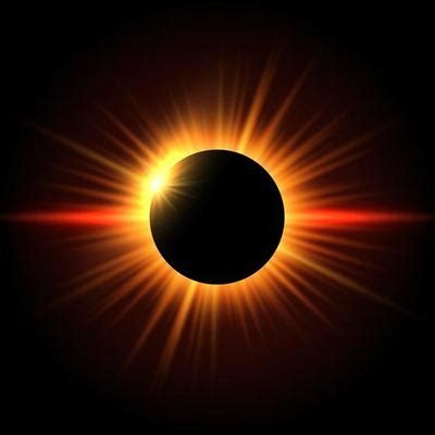 Solar Eclipse Vector Art, Icons, and Graphics for Free Download