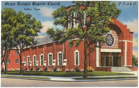 Grace Temple Baptist Church, Dallas, Texas - Digital Commonwealth