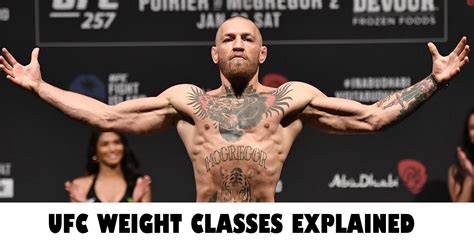 UFC Weight Classes Explained - Sidekick Boxing