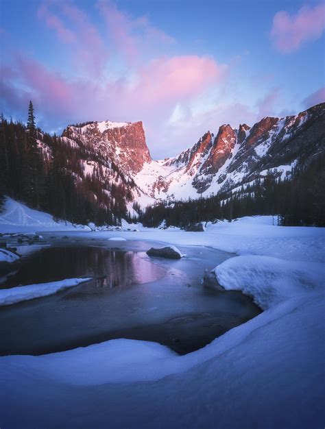 Sunrise hike in Rocky Mountain National Park, Colorado, USA [OC] : r/hiking