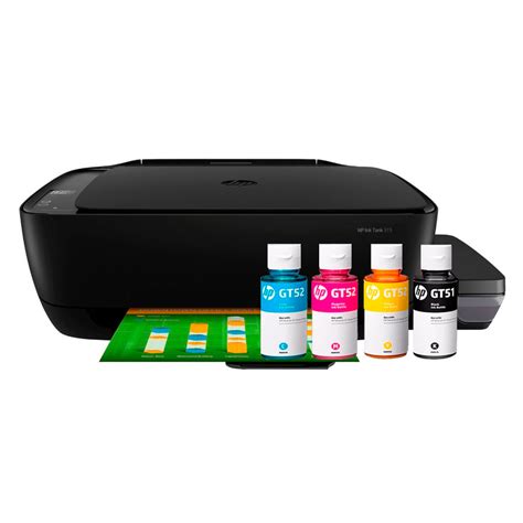 HP Ink Tank 315 Color Printer, Scanner, Copier With High Capacity Tank ...