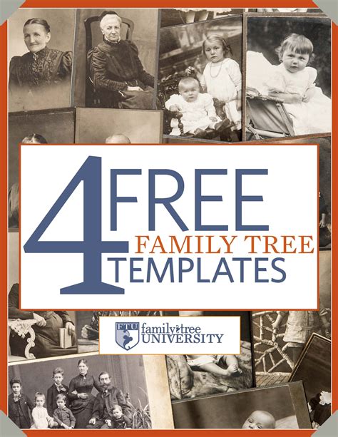 Free Family Tree Templates and Relationship Charts | Family tree ...