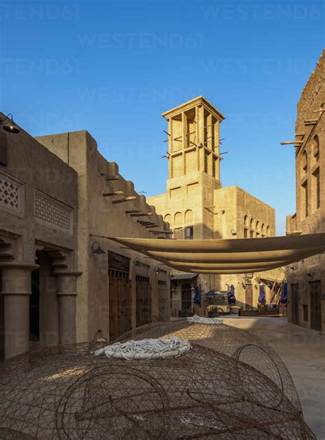 Al Bastakiya Historical Neighbourhood and Dubai Creek, Dubai, United ...