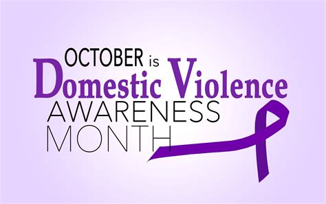 Community Invited To Recognize October As Domestic Abuse Awareness ...