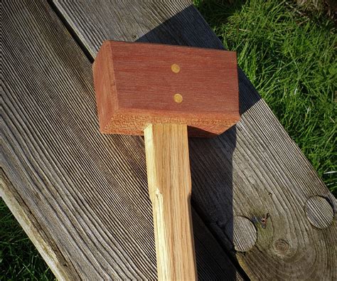 Make a Wooden Mallet Easily With Limited Tools : 11 Steps (with ...