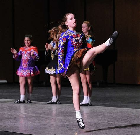 Irish dancers kick up their heels at Greenwich High for diversity week