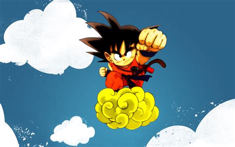 Goku and his Nimbus Cloud by MeSuperNinja