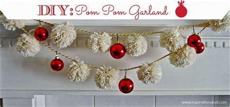 Inspirations by D: DIY: Pom Pom Garland