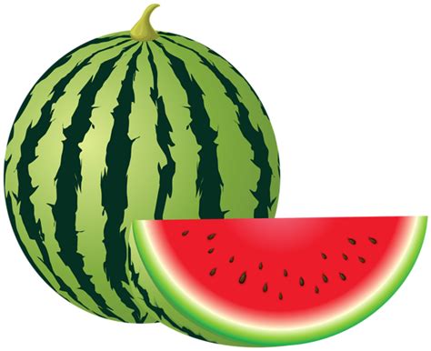 two pieces of watermelon next to each other