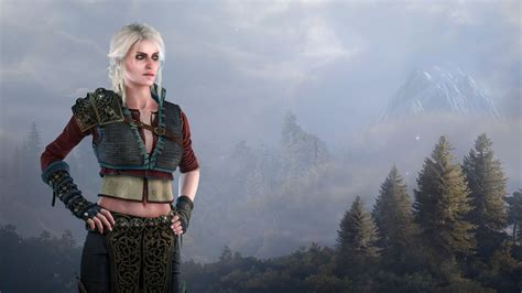 Ciri Witcher game character, The Witcher 3: Wild Hunt, Cirilla Fiona ...