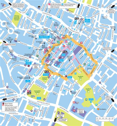 Map of Cheltenham - Visit Cheltenham