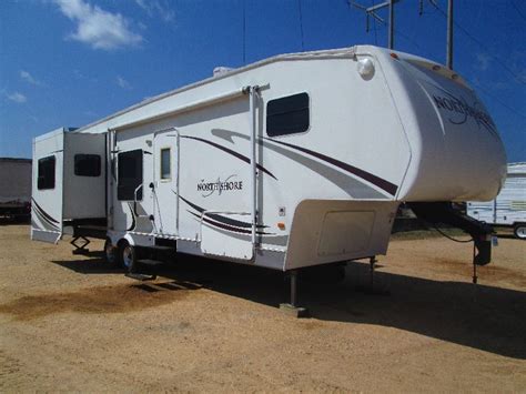 2008 31RG NORTHSHORE GOOSENECK TRAVEL TRAILER, S/N 47CFF2S298P619779, 3 ...