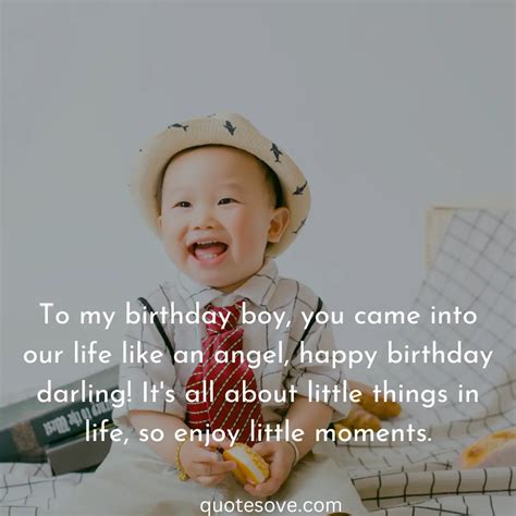 90+ Best First Birthday Quotes For Baby Boy » QuoteSove