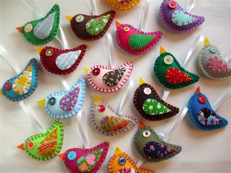 Upcycle, Recycle, Reuse: Felt Bird Ornaments