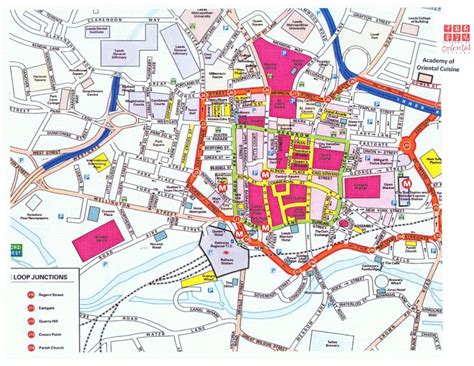 Leeds Shopping Centre Map