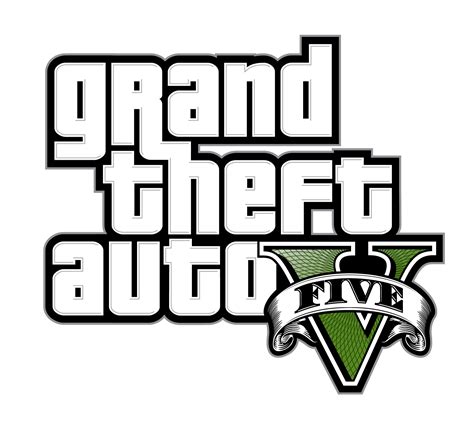 GTA 5 logo PNG transparent image download, size: 1892x1692px