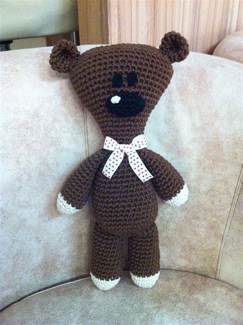 Mr Bean Teddy Knitting Pattern