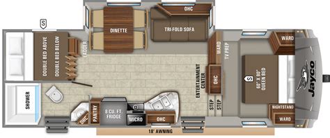 2020 Jayco Eagle Fifth Wheel Floor Plans - floorplans.click