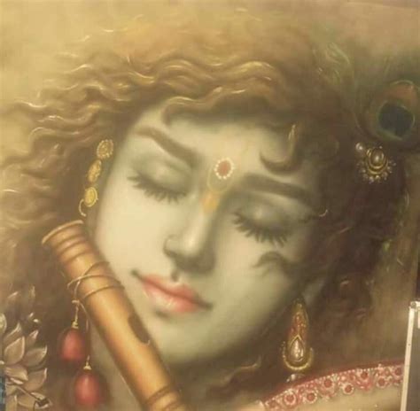 Krishna Flute Painting