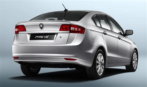 Proton Prevé with 1.6 turbo launched: RM60k – RM73k! Rear White - Paul ...