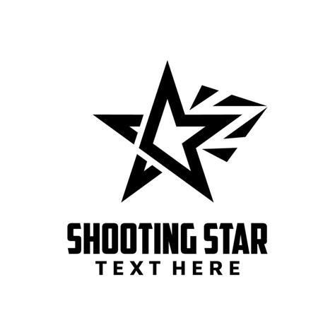 shooting star logo vector. star logo 16187643 Vector Art at Vecteezy