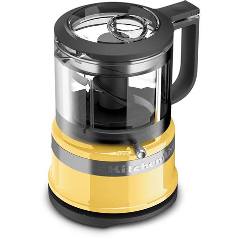 KitchenAid 3.5 Cup Mini Food Processor in Majestic Yellow | The Home ...