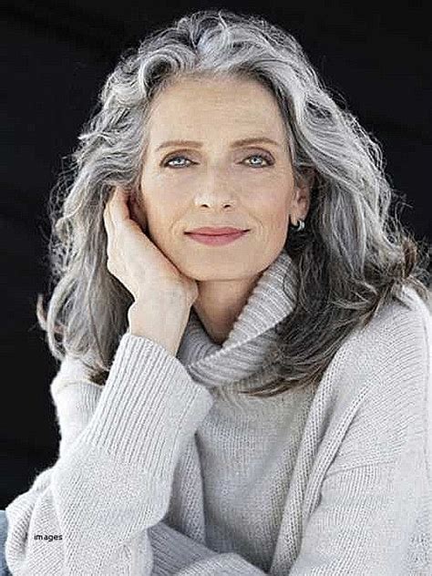 Long Hairstyles for 60-Year-Old Women