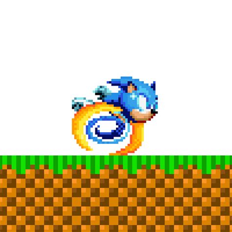 Pixilart - Sonic Running Gif by Shady-rose