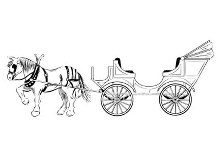 Horse carriage clipart 20 free Cliparts | Download images on Clipground ...