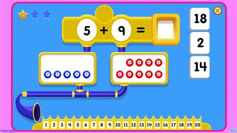 Starfall addition | first grade math 😃 - YouTube