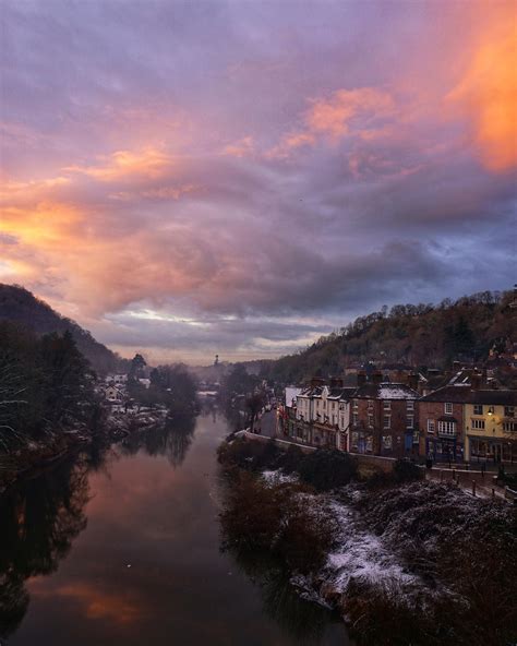 Ironbridge Gorge this evening : r/britpics