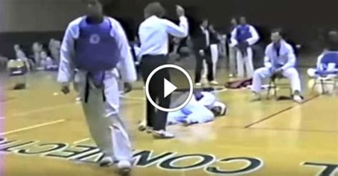 Joe Rogan knocks out opponent in Taekwondo tournament - MMA Underground