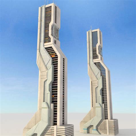 Futuristic architecture, Futuristic building, Scifi building