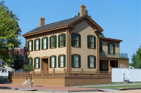 Where Did Abraham Lincoln Live in Springfield?