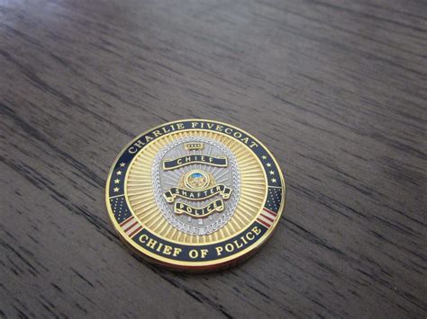 Shafter Police Department CA Chief of Police Challenge Coin #595H ...