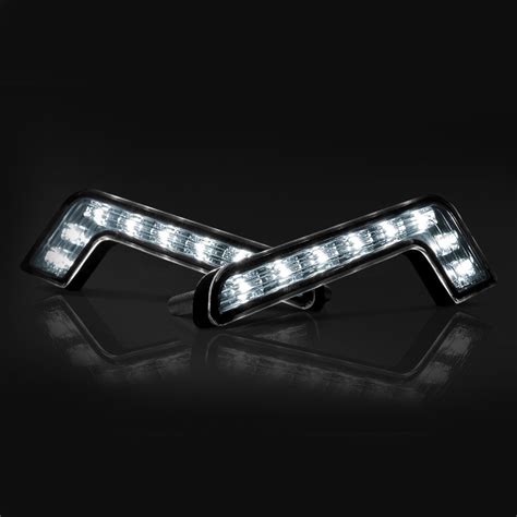 Lumen® LUDRLF2 - 6.3" L-Shaped LED Daytime Running Light Kit