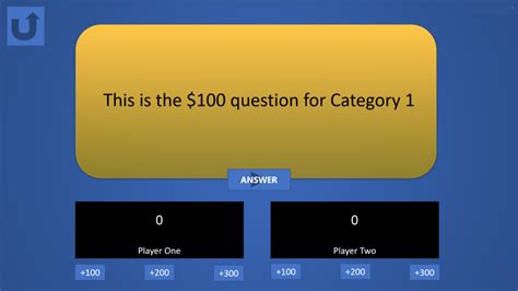 9 Steps to Make Jeopardy PowerPoint Game ScoreBoard!