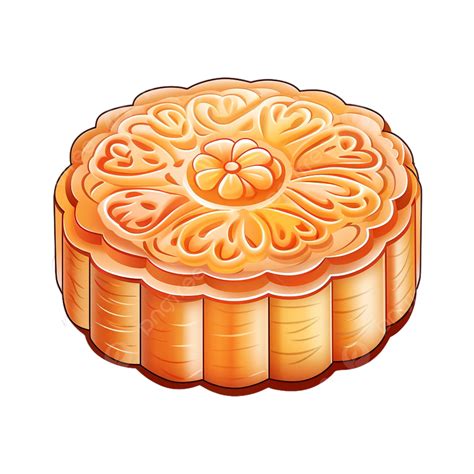 Moon Cake Mid Autumn Illustration, Moon Cake, Mid Autumn Festival, Mid ...