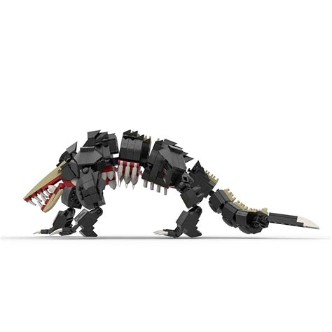 Collections MOCBRICKLAND MOC-89743 Monster SCP-682 Hard-To-Destroy ...