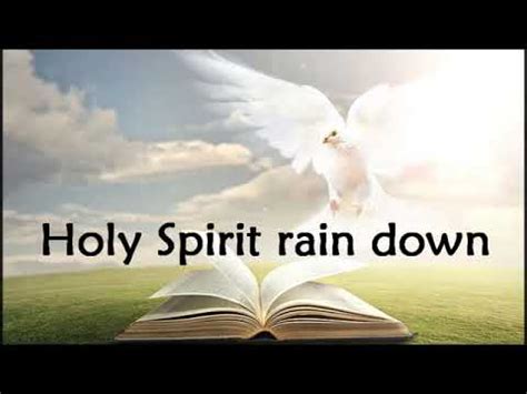 Holy Spirit Rain Down - Hillsong - YouTube