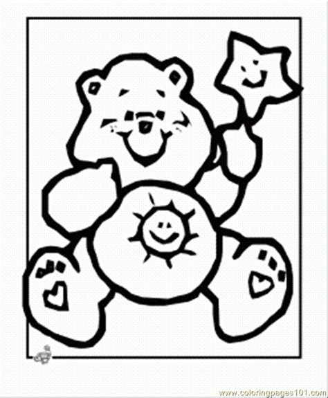 Coloring Pages Care Bears Funshine (Cartoons > Care Bears) - free ...