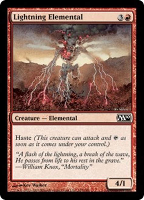 Lightning Elemental | Magic the Gathering: Duels of the Planeswalkers ...