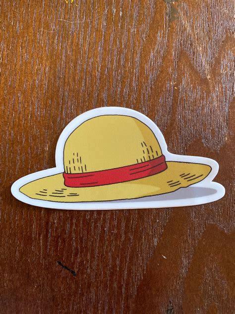 Sombrero de paja de One Piece Luffy | Etsy