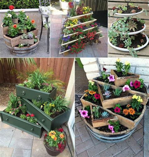 Tiered Planter Ideas