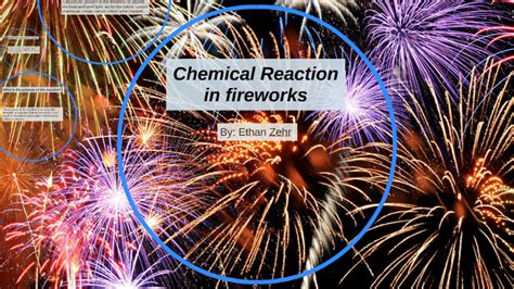 🎉 Chemical reactions in fireworks. What simple chemical reactions occur ...