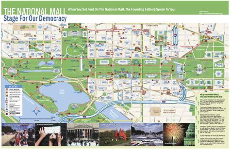 Washington Dc Map Mall - Show Me The United States Of America Map