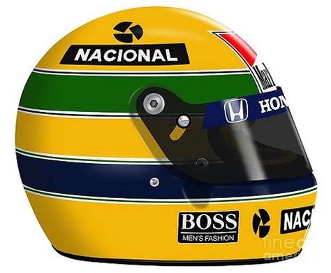 Ayrton senna 1988 helmet by jeremy owen – Artofit